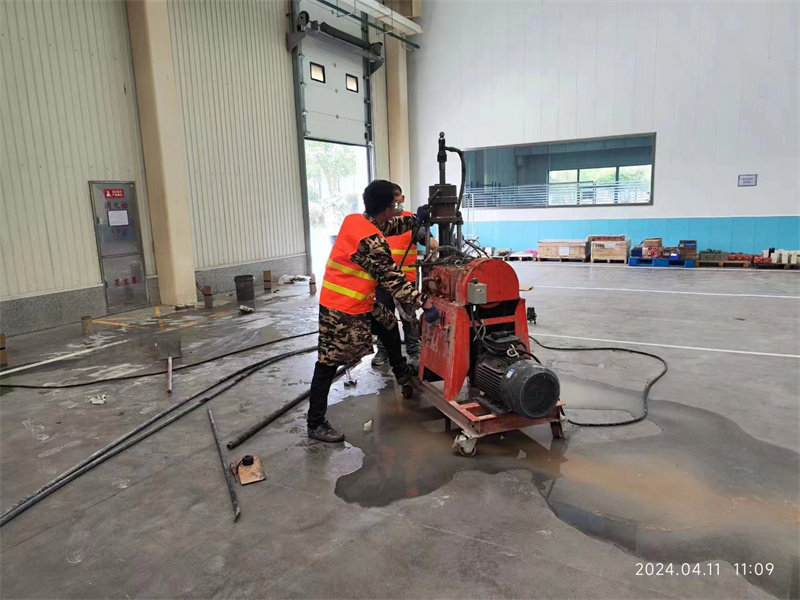 壶关厂房地面下沉塌陷注浆加固施工